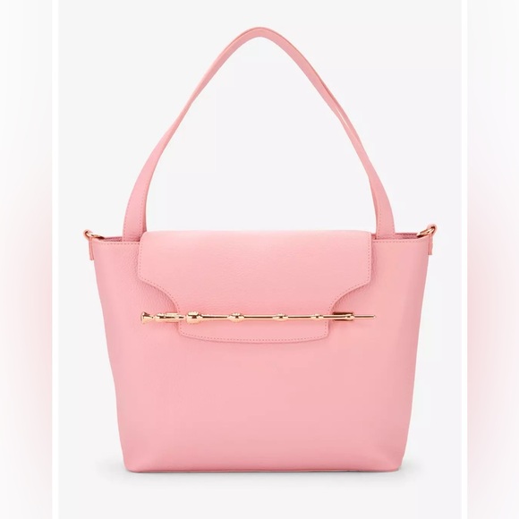 Loungefly Handbags - Loungefly Harry Potter Elder Wand Pink Tote Bag with Gold Wand Accent